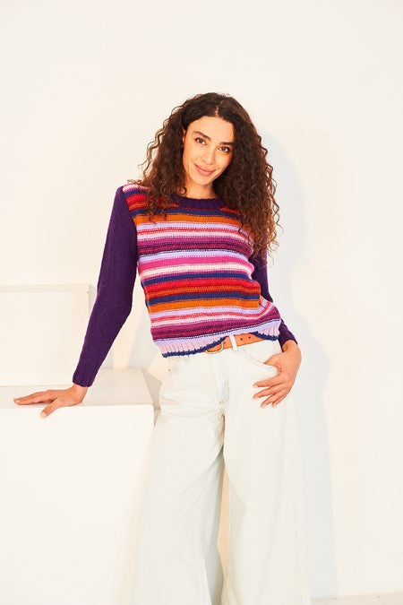 Mix & Match aran sweater pattern from Stylecraft | 10145