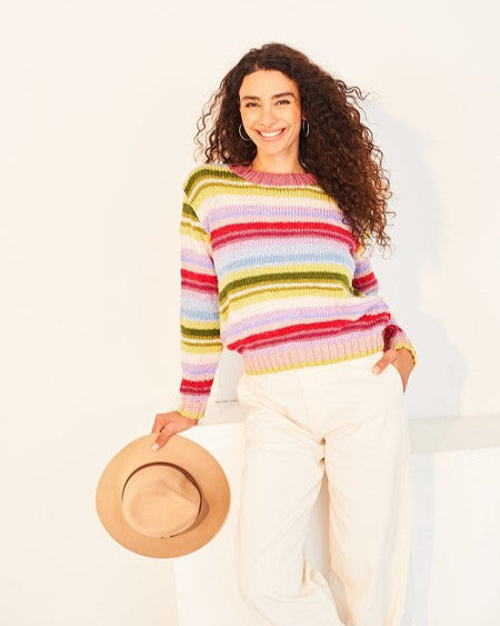 Mix & Match aran sweater pattern from Stylecraft | 10145