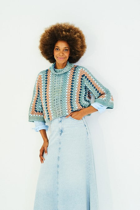 Chunky crochet sweater & cardigan patterns from Stylecraft | 10178