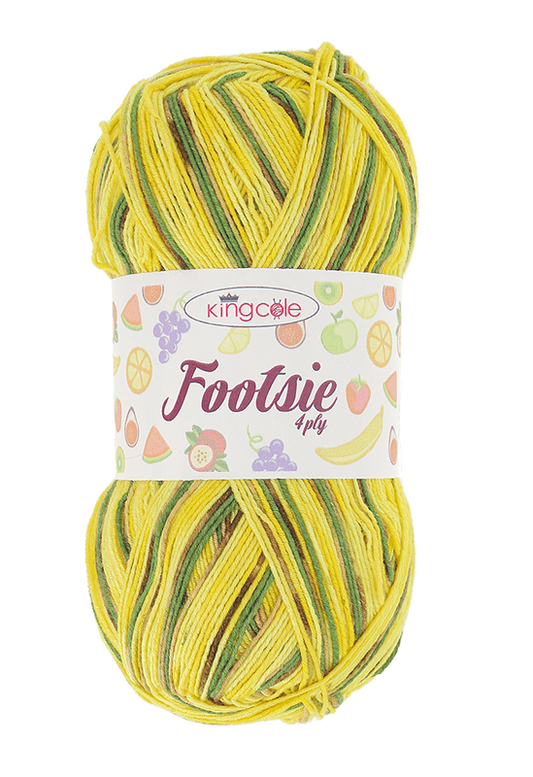 Footsie sock yarn from King Cole