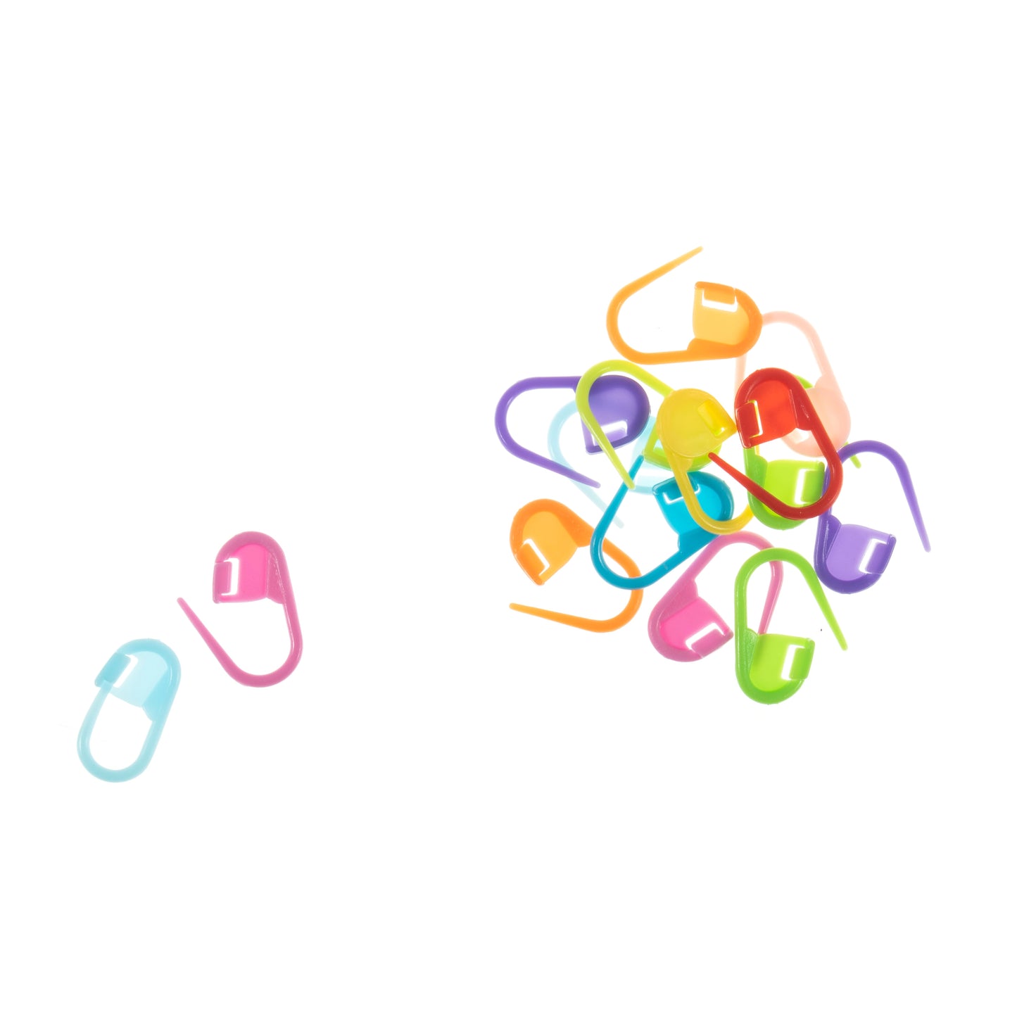 100 pcs stitch markers in box