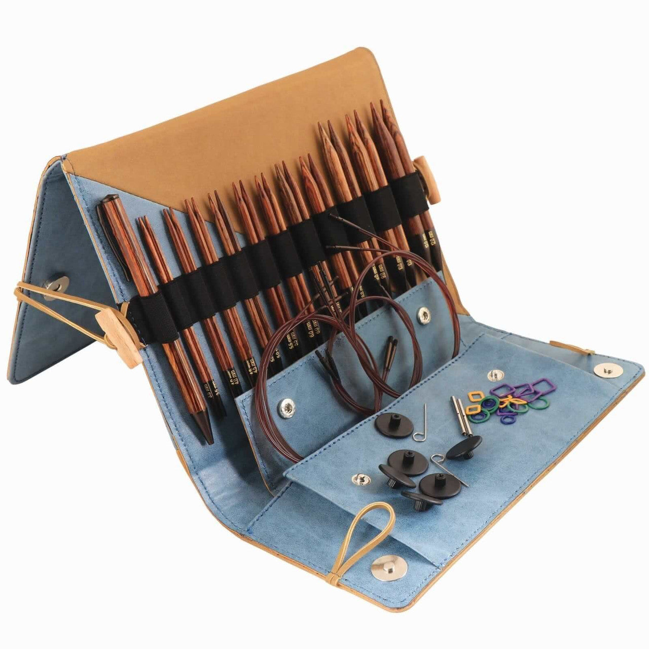 Ginger "Grande set" of Interchangeable circular knitting needle set from KnitPro | PRE-ORDER