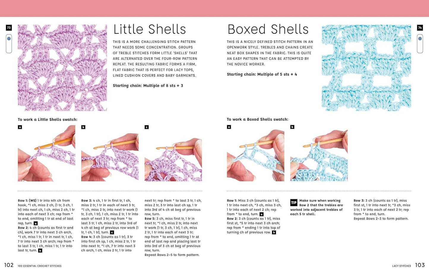 100 Essential Crochet Stitches | Val Pierce