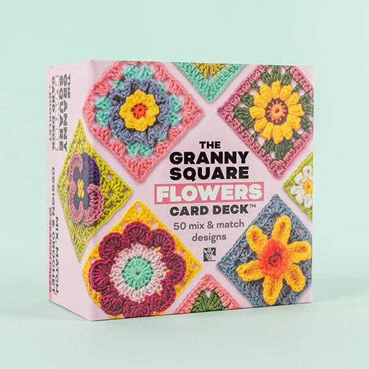 The Granny Square card deck | Flower Edition
