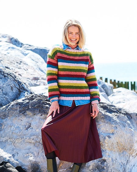 Aran sweater pattern from Stylecraft | 9927