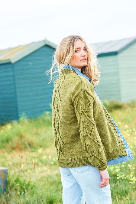 Chunky Lace Cardigan patterns | 9946