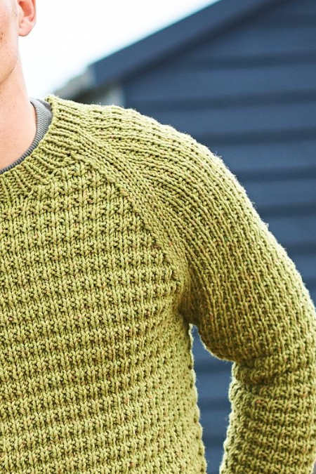 Chunky mens sweater pattern from Stylecraft | 9949