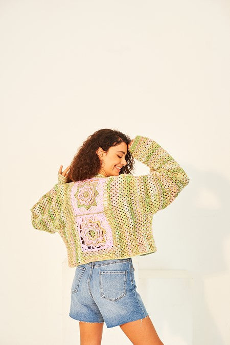 DK Crocheted Cardigan patterns | 10135