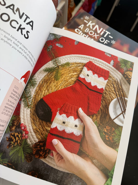 Knit a Box of Christmas Socks | Julie Ann Lebouthiller