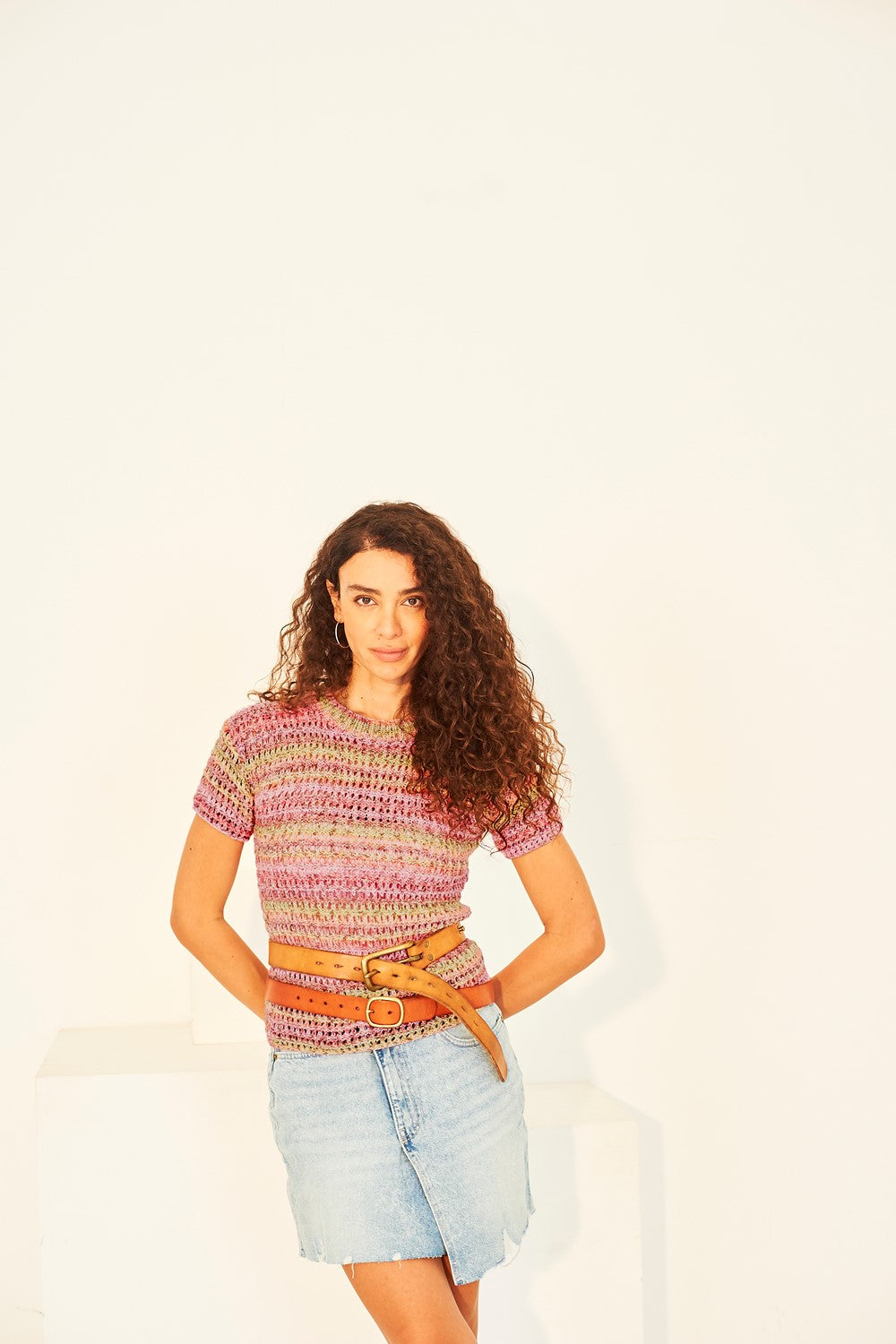 DK crochet lace tops from Stylecraft | 10132