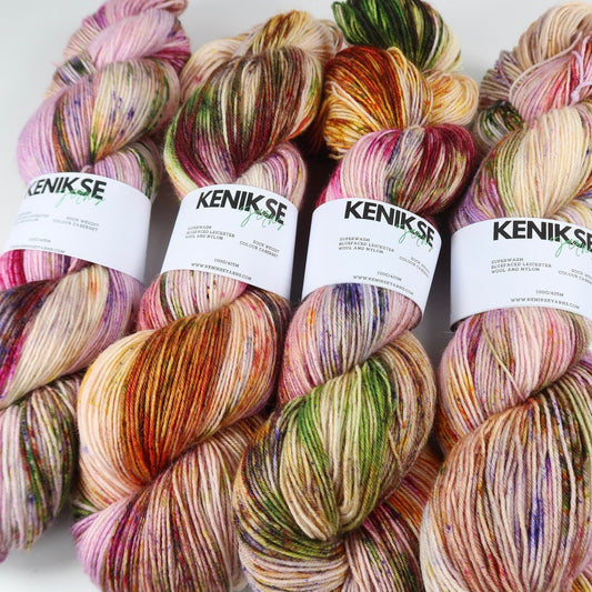 BFL 4ply from KENIKSE yarns | Cabernet