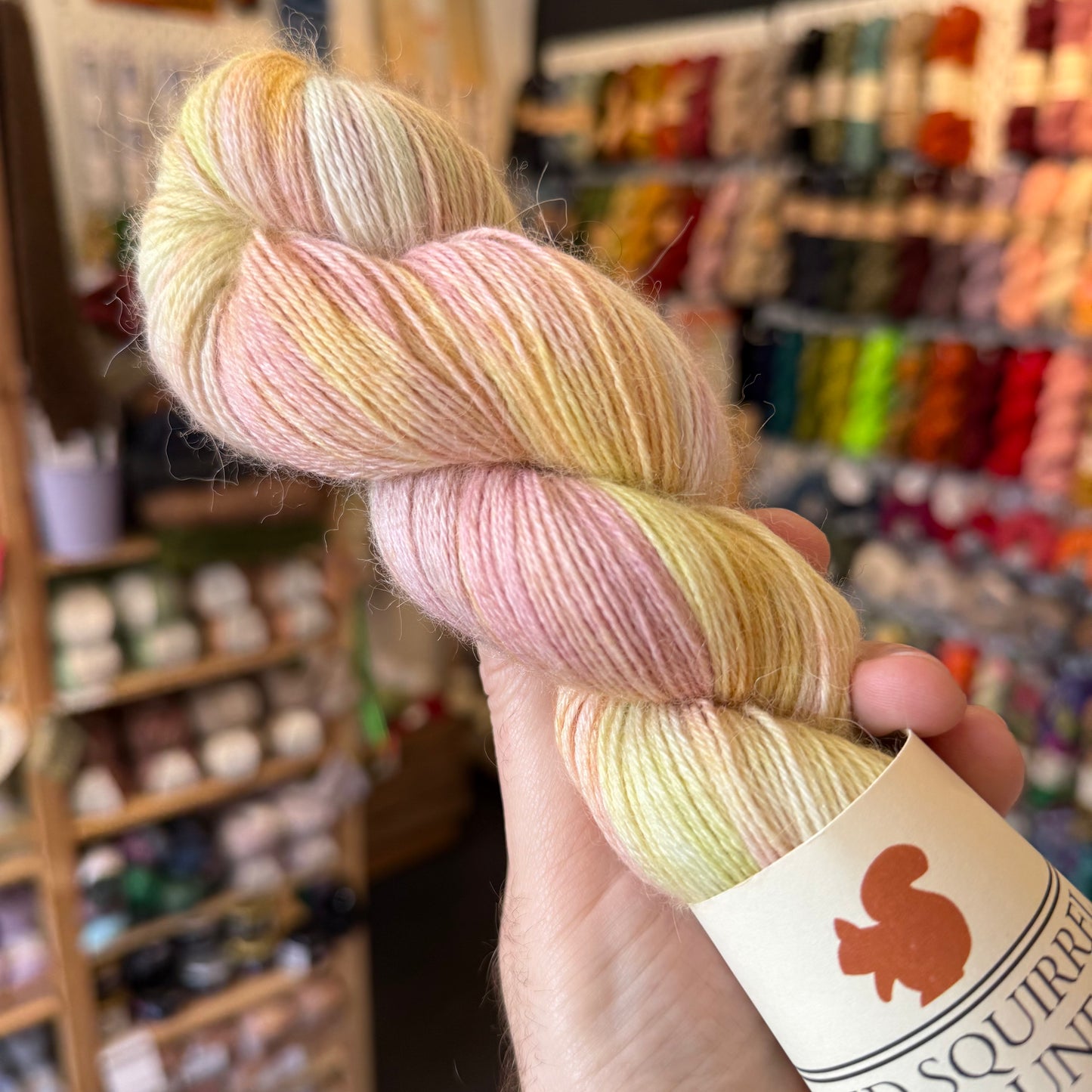 Baby Llama 4ply | Lemon Sherbet Sky