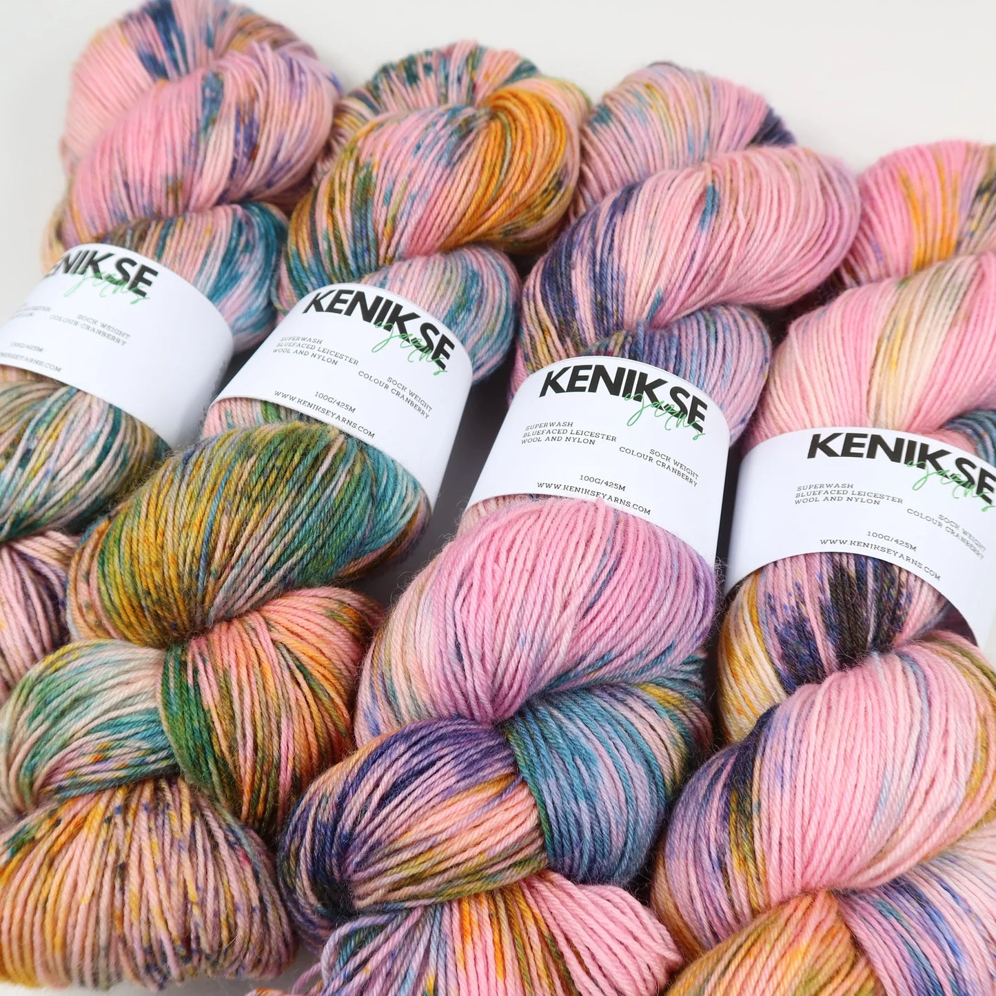 Cranberry | 4PLY BFL Sock