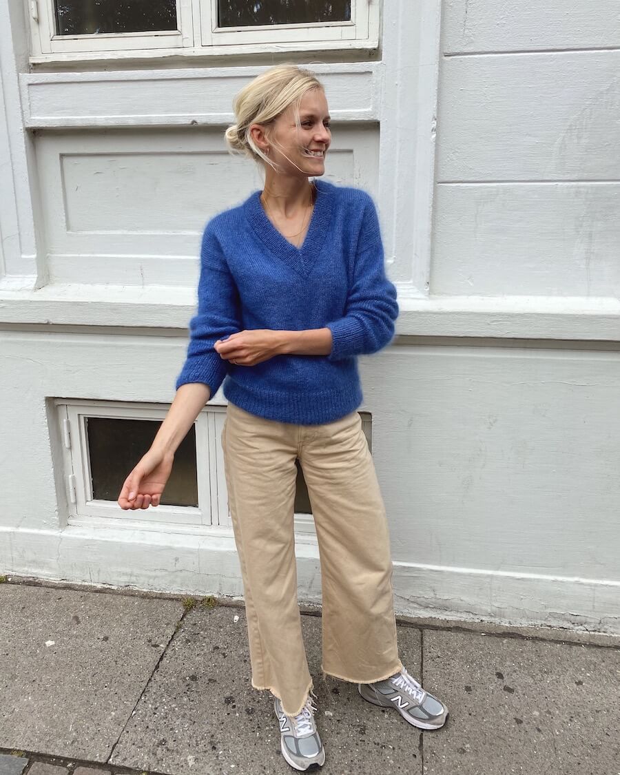 Stockholm Sweater V-Neck | Petite Knit patterns