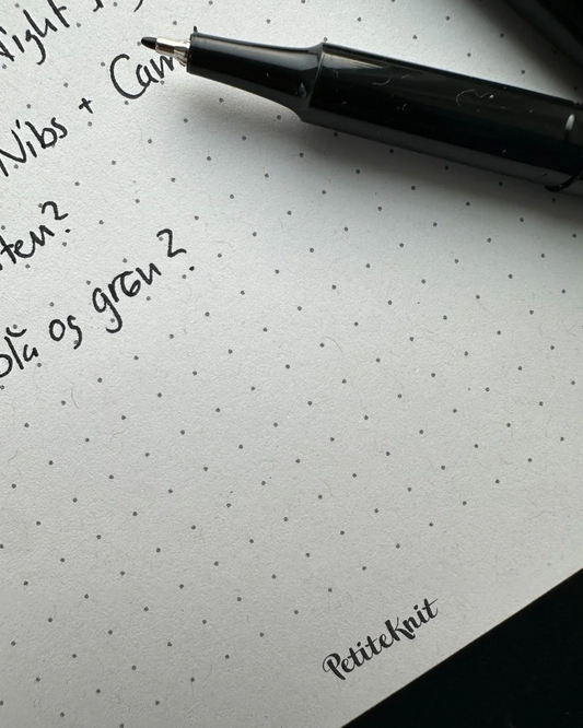 Knitting Notes Journal | Petite Knit