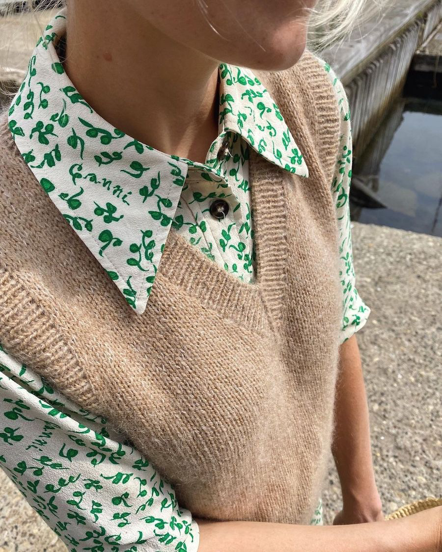 Stockholm Slipover V-Neck | Petite Knit patterns