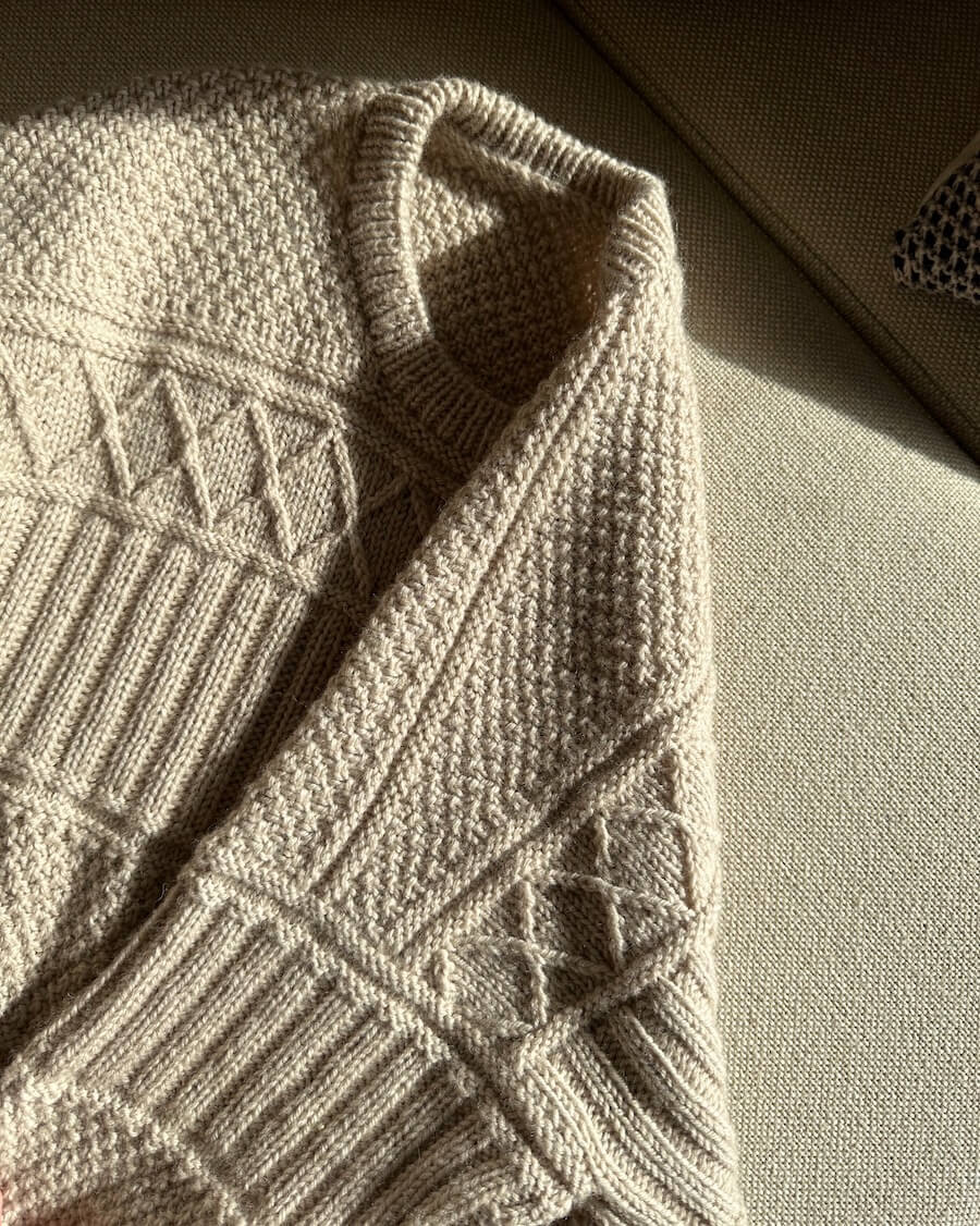 Ingrid Sweater Man | Petite Knit patterns
