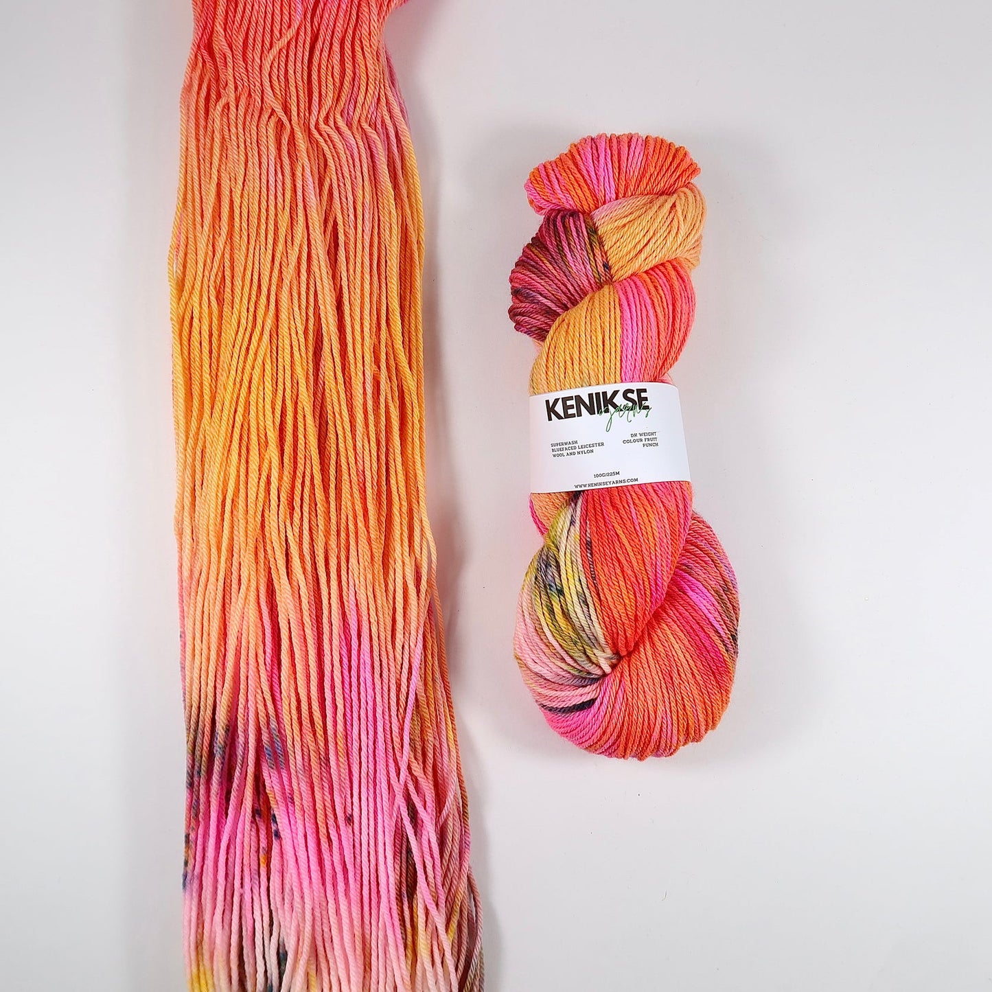 DK SW Bluefaced Leicester x Nylon | Fruit Punch