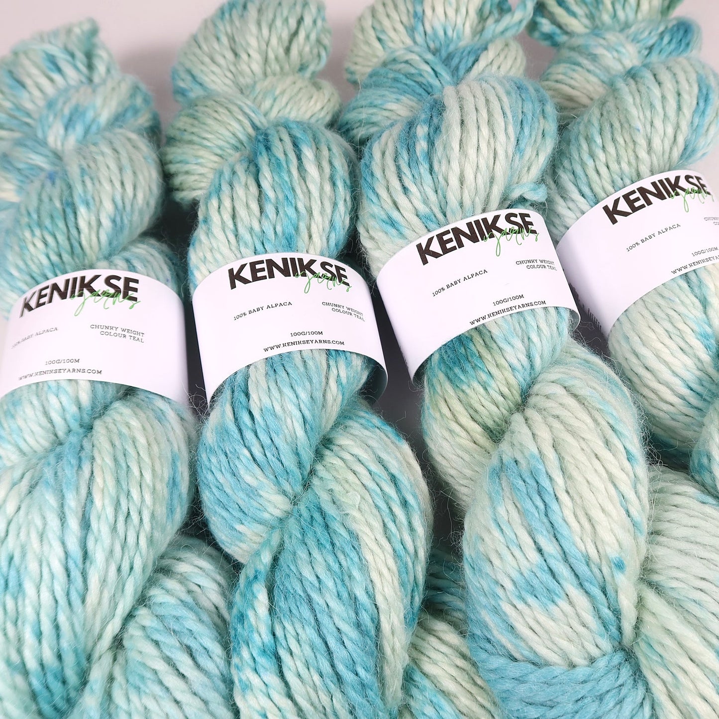 Chunky Baby Alpaca | Teal