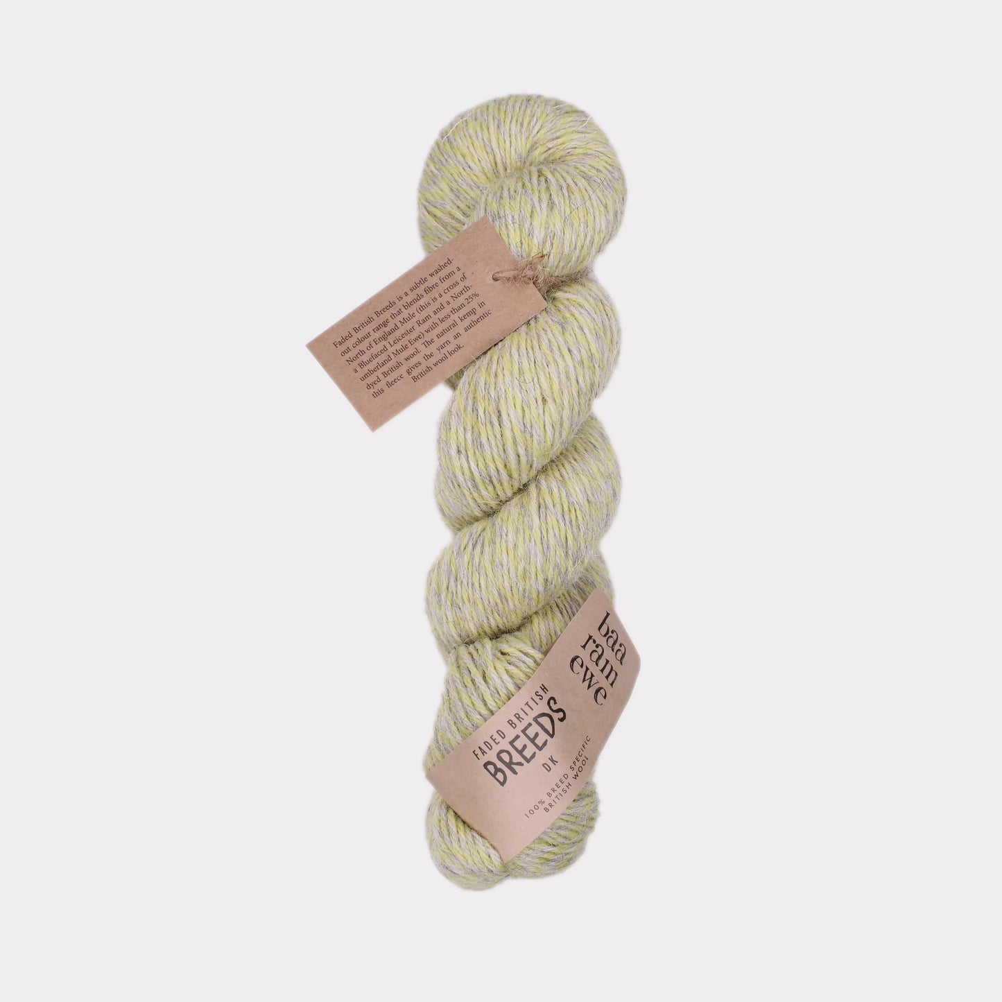 Faded British Breeds 100% DK wool from Baa Ram Ewe