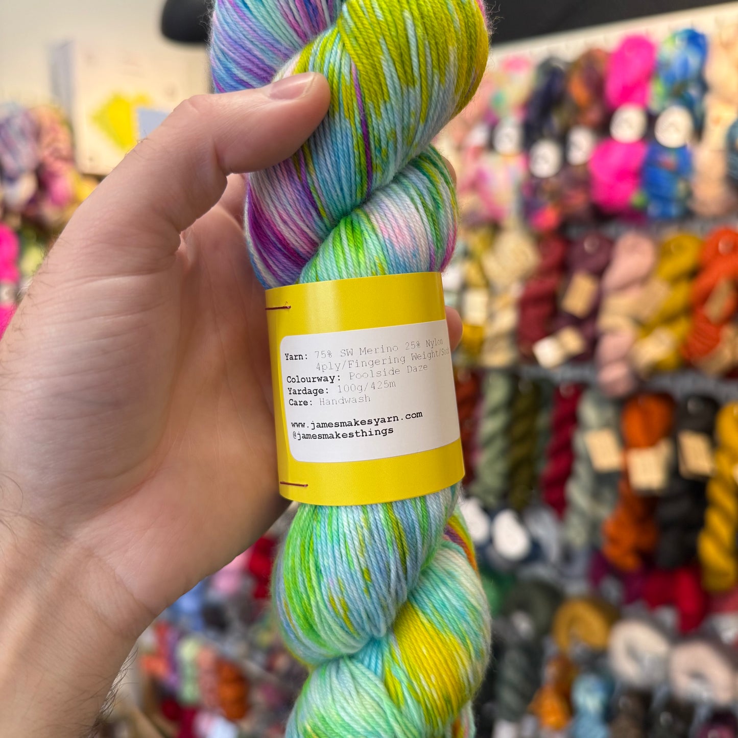 Merino Sock | Poolside Daze