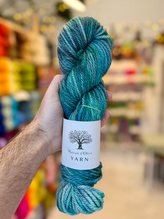 Chunky Merino from Maison d'Olive | Lac de glace