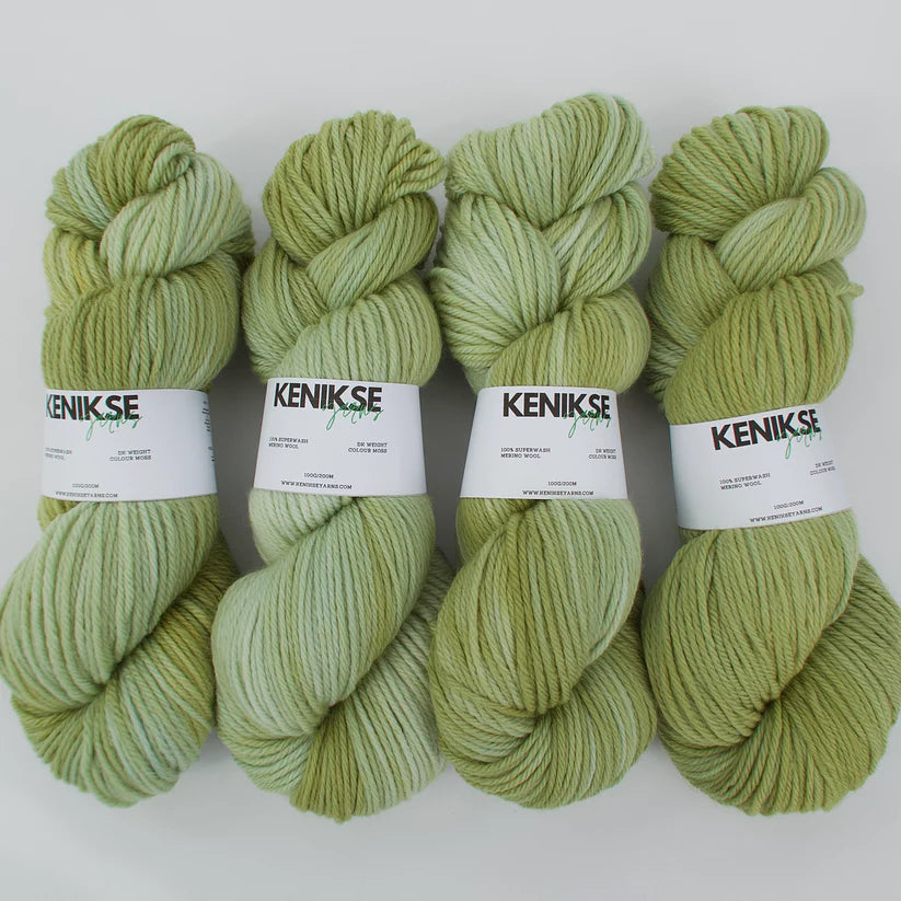 DK SW Merino from Kenikse yarns | Moss