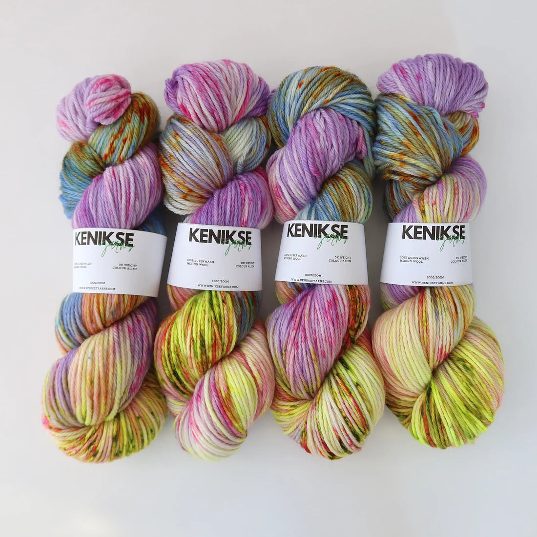 DK SW 100% Merino from KENIKSE YARNS| Alien