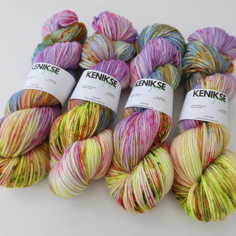 DK SW 100% Merino from KENIKSE YARNS| Alien