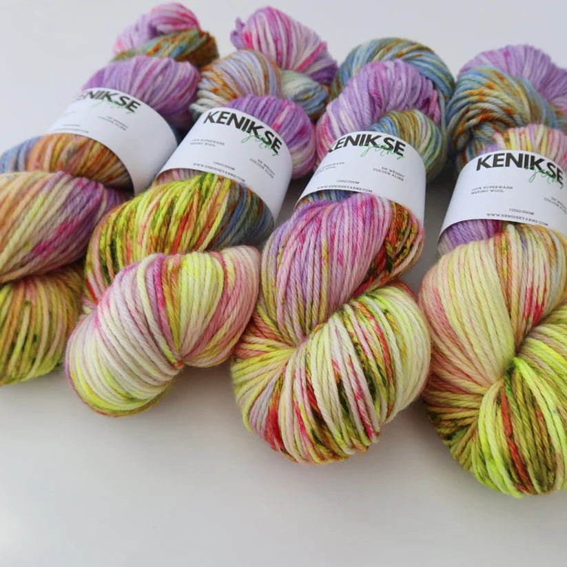DK SW 100% Merino from KENIKSE YARNS| Alien