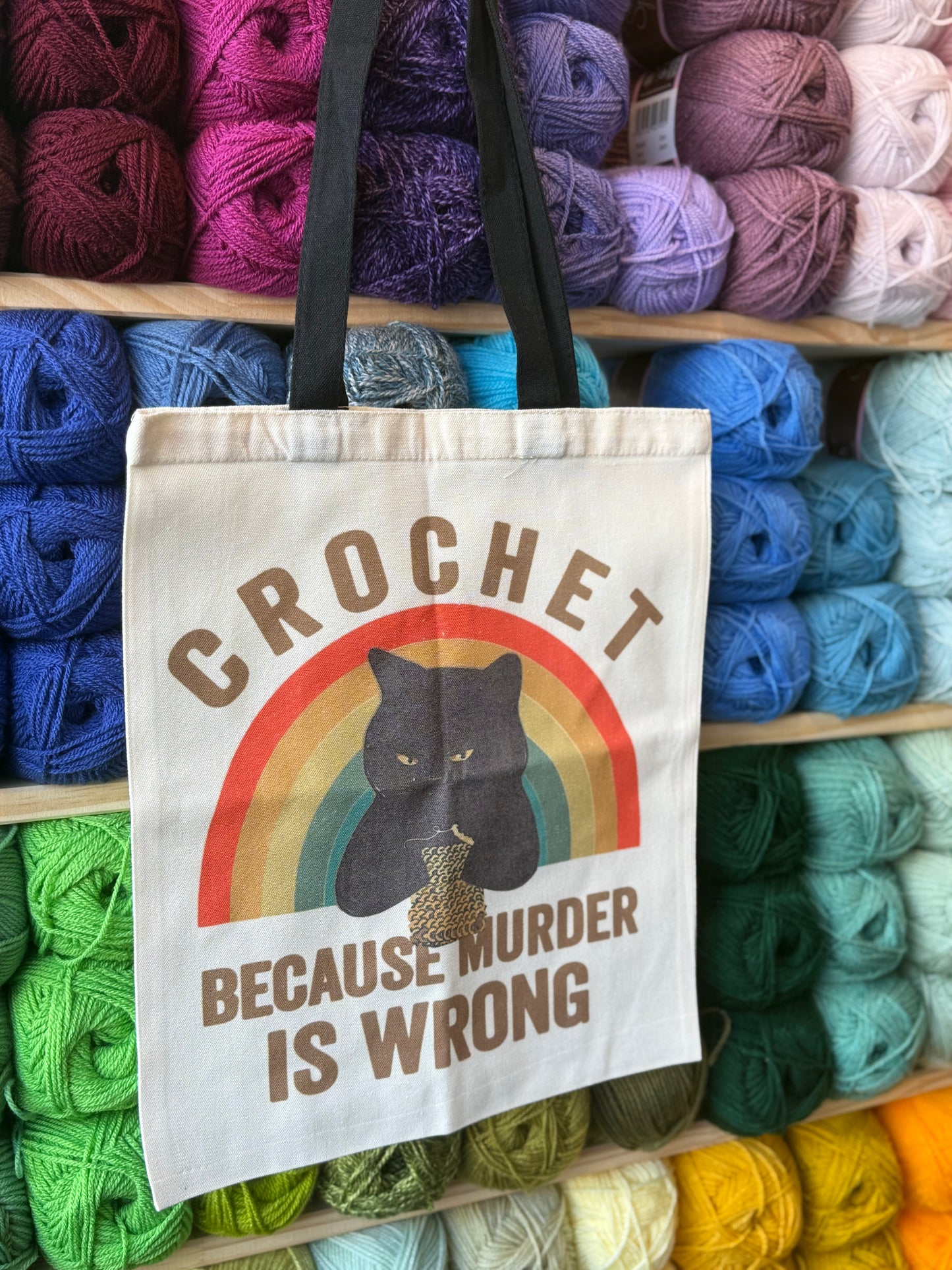 Yarn themed tote bags | Crochet & Knitting