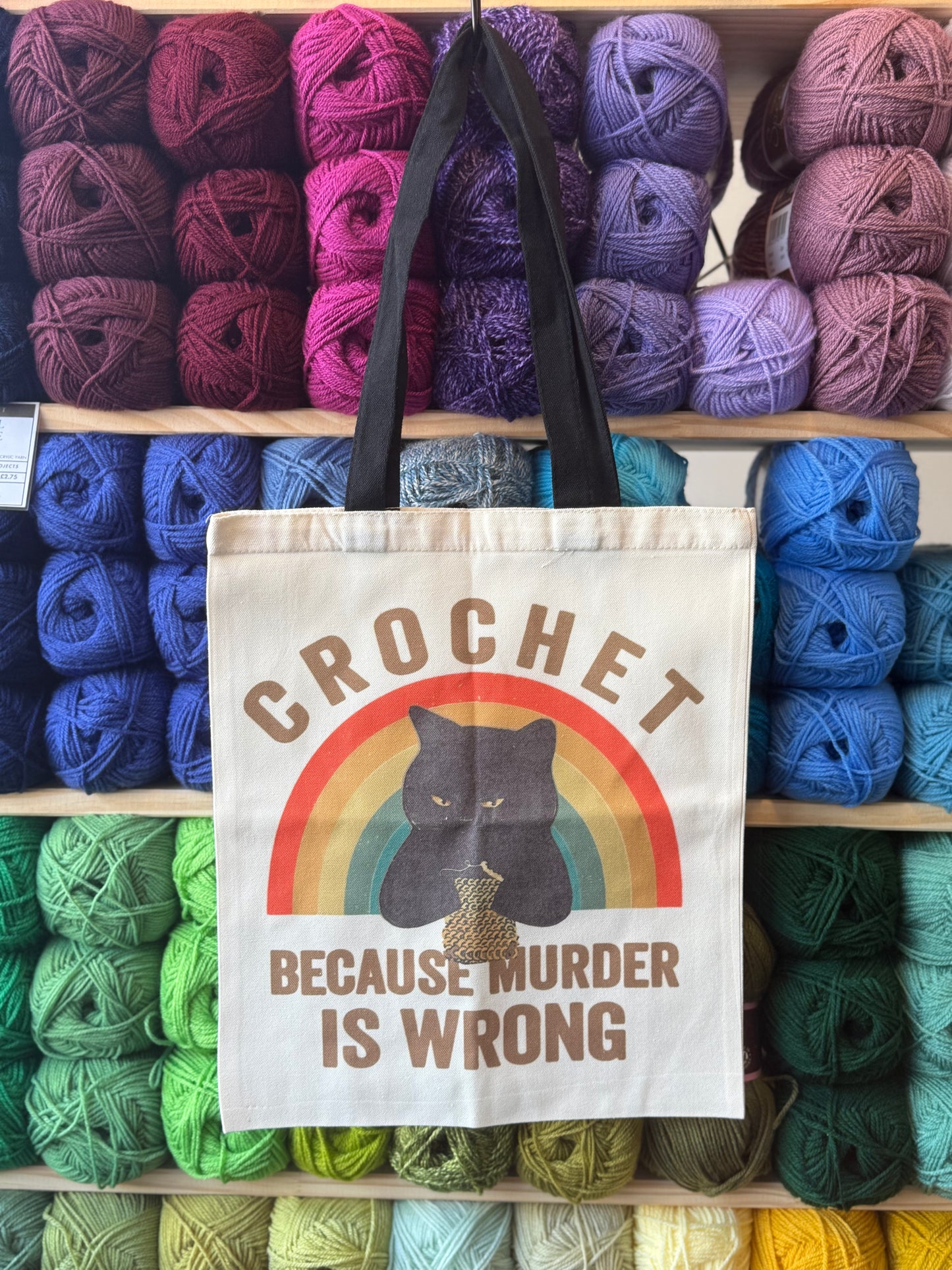 Yarn themed tote bags | Crochet & Knitting