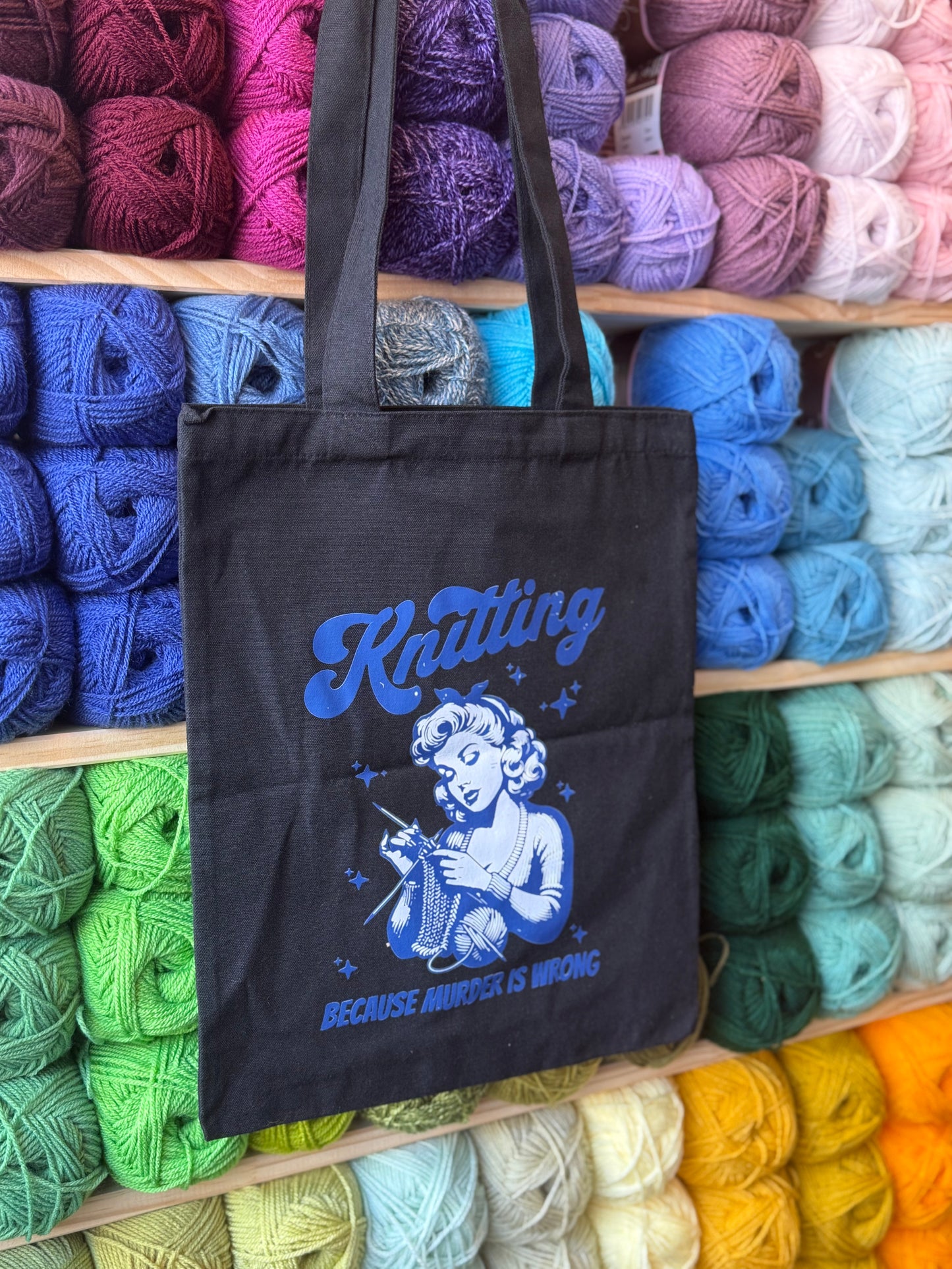 Yarn themed tote bags | Crochet & Knitting