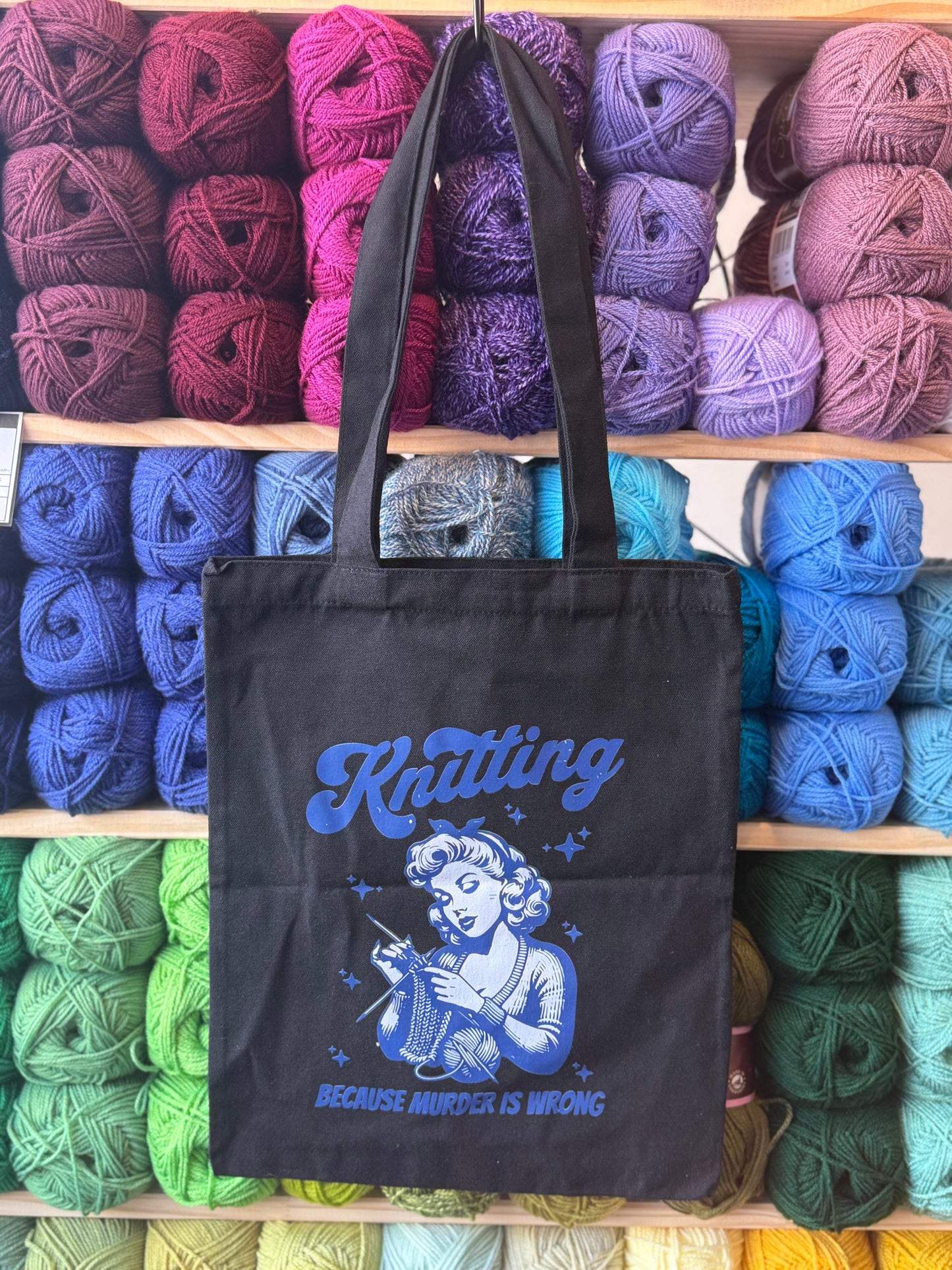 Yarn themed tote bags | Crochet & Knitting