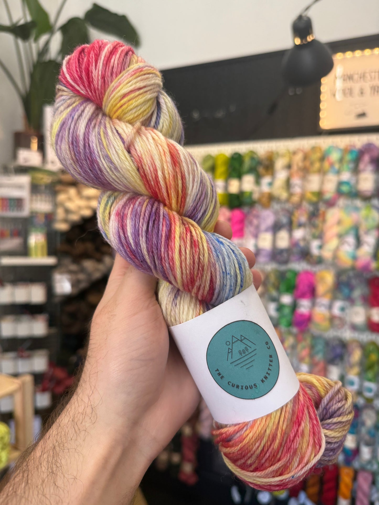 Merino DK from The Curious Knitter Co | Warm Sunset