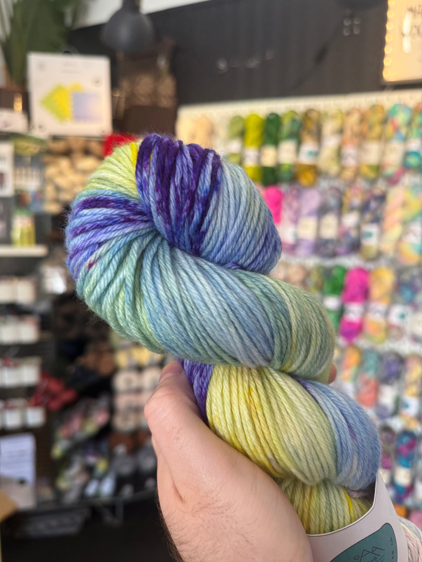 Merino DK from The Curious Knitter Co | Meeting in the Middle