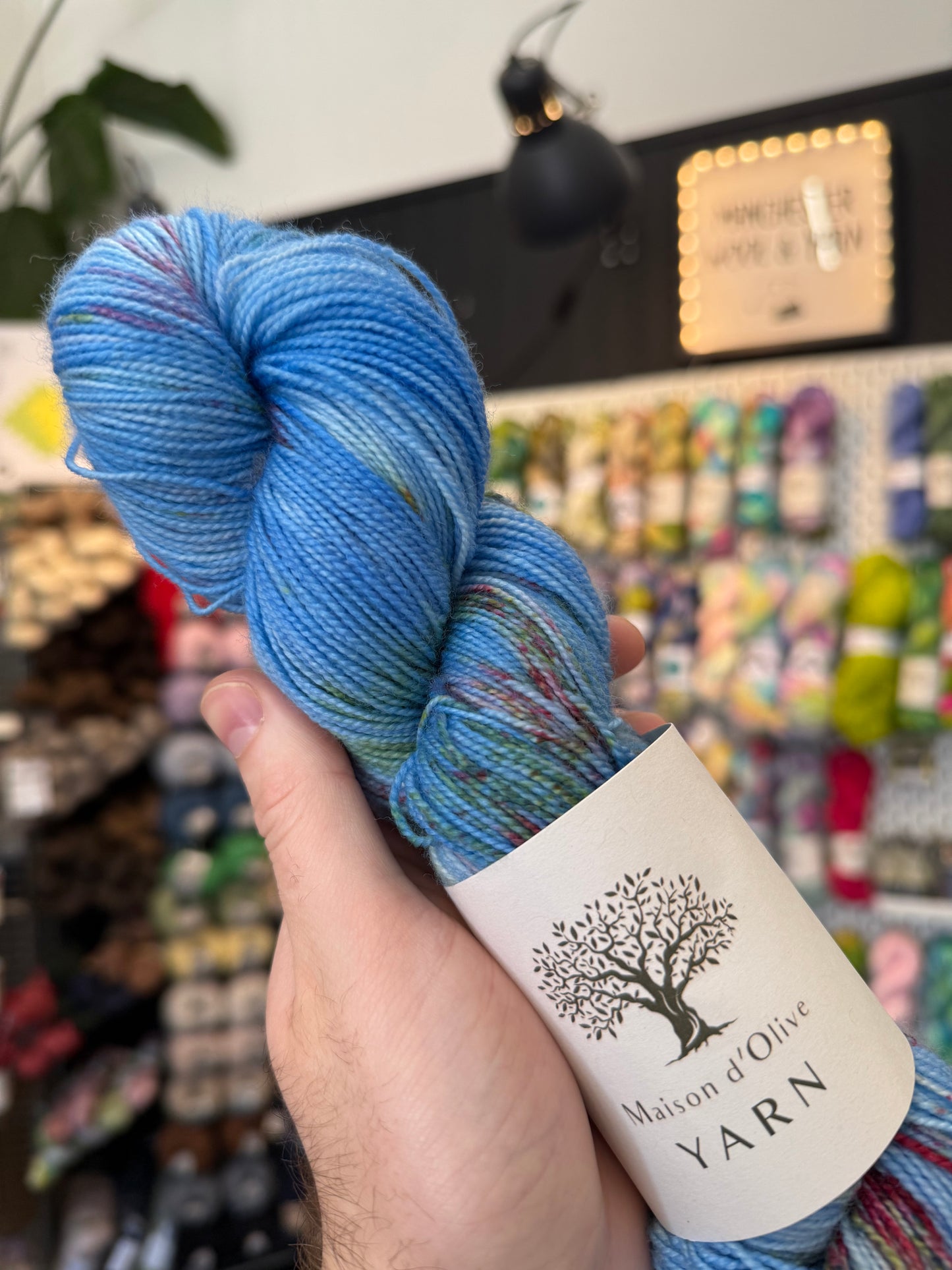 4ply/ SOCK from Maison d'Olive | Sea Breeze
