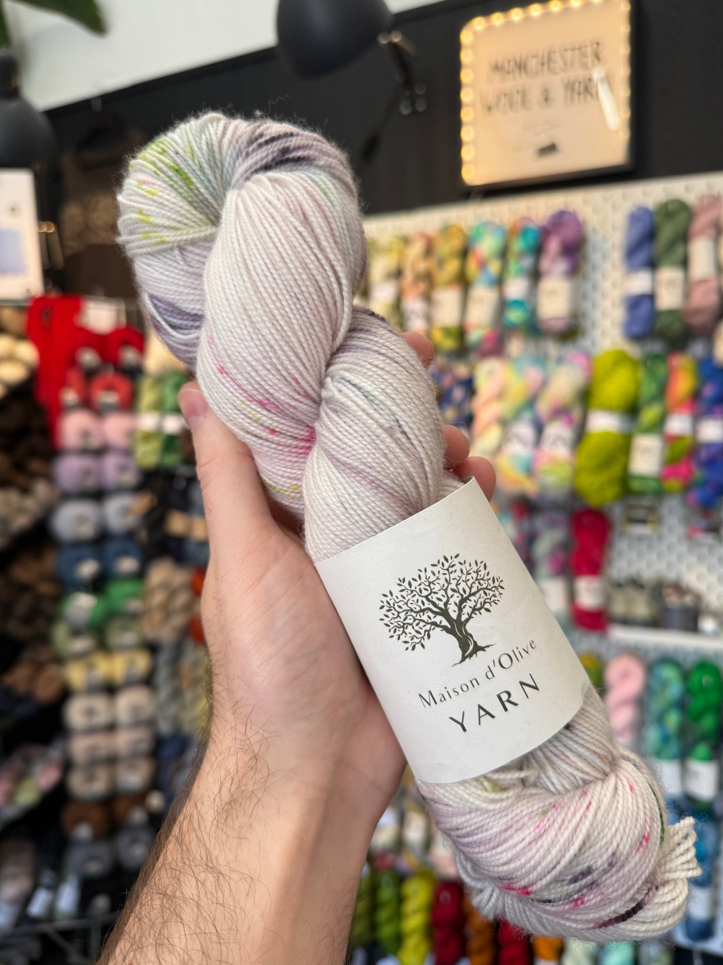 4ply/ SOCK from Maison d'Olive | Spring Bloom