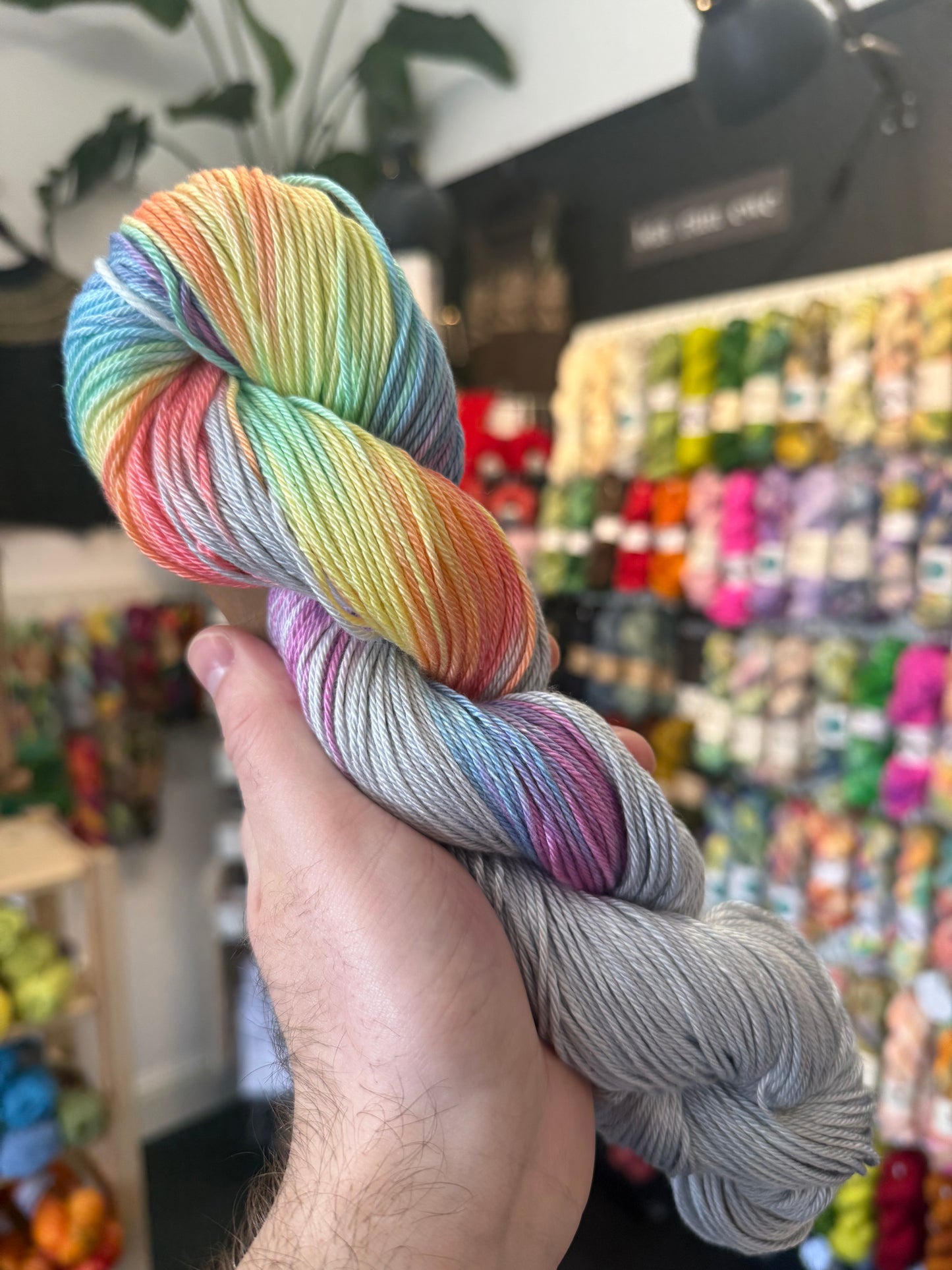 DK Cotton from Three Violet Buttons | Look for me in Rainbows
