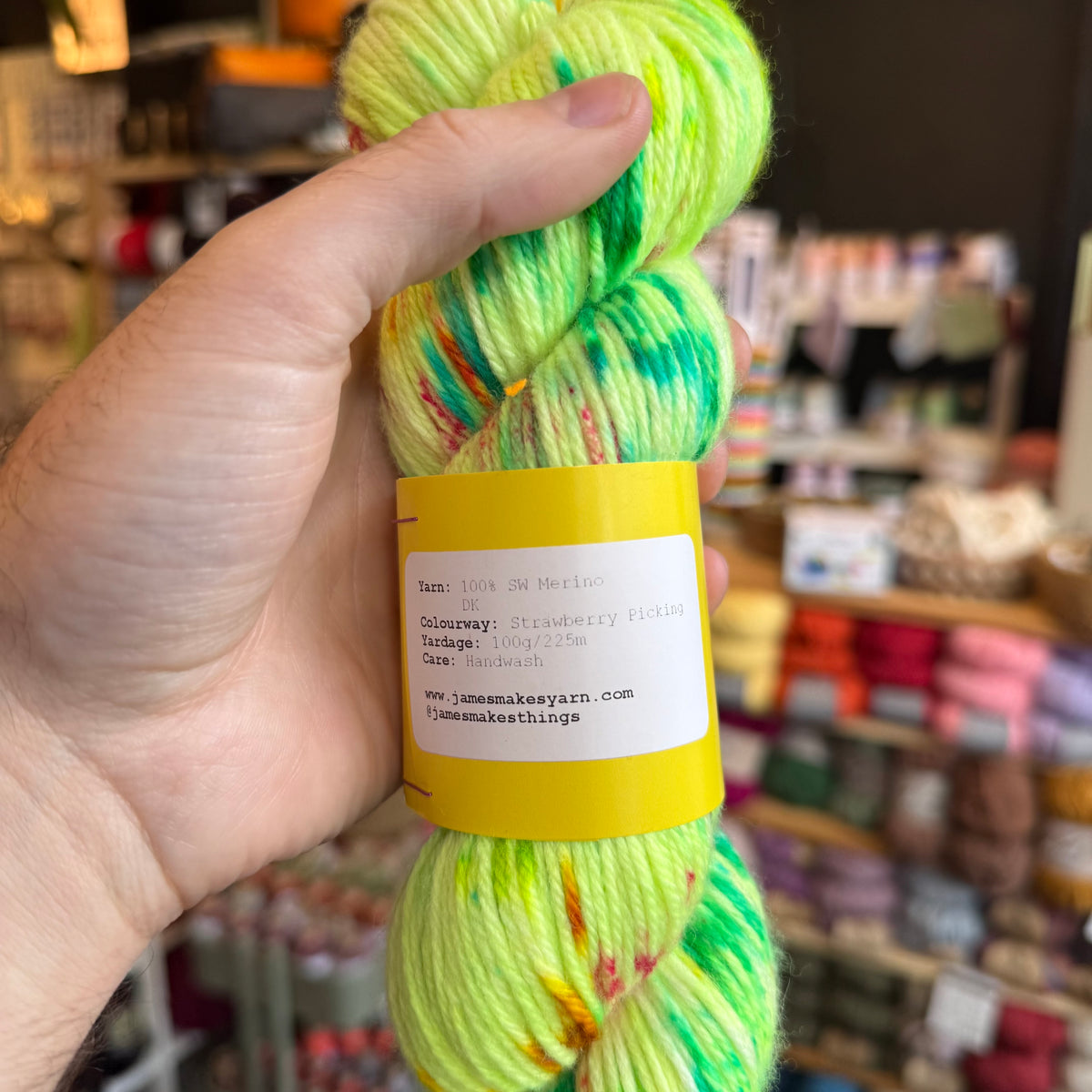 Merino DK | Strawberry Picking