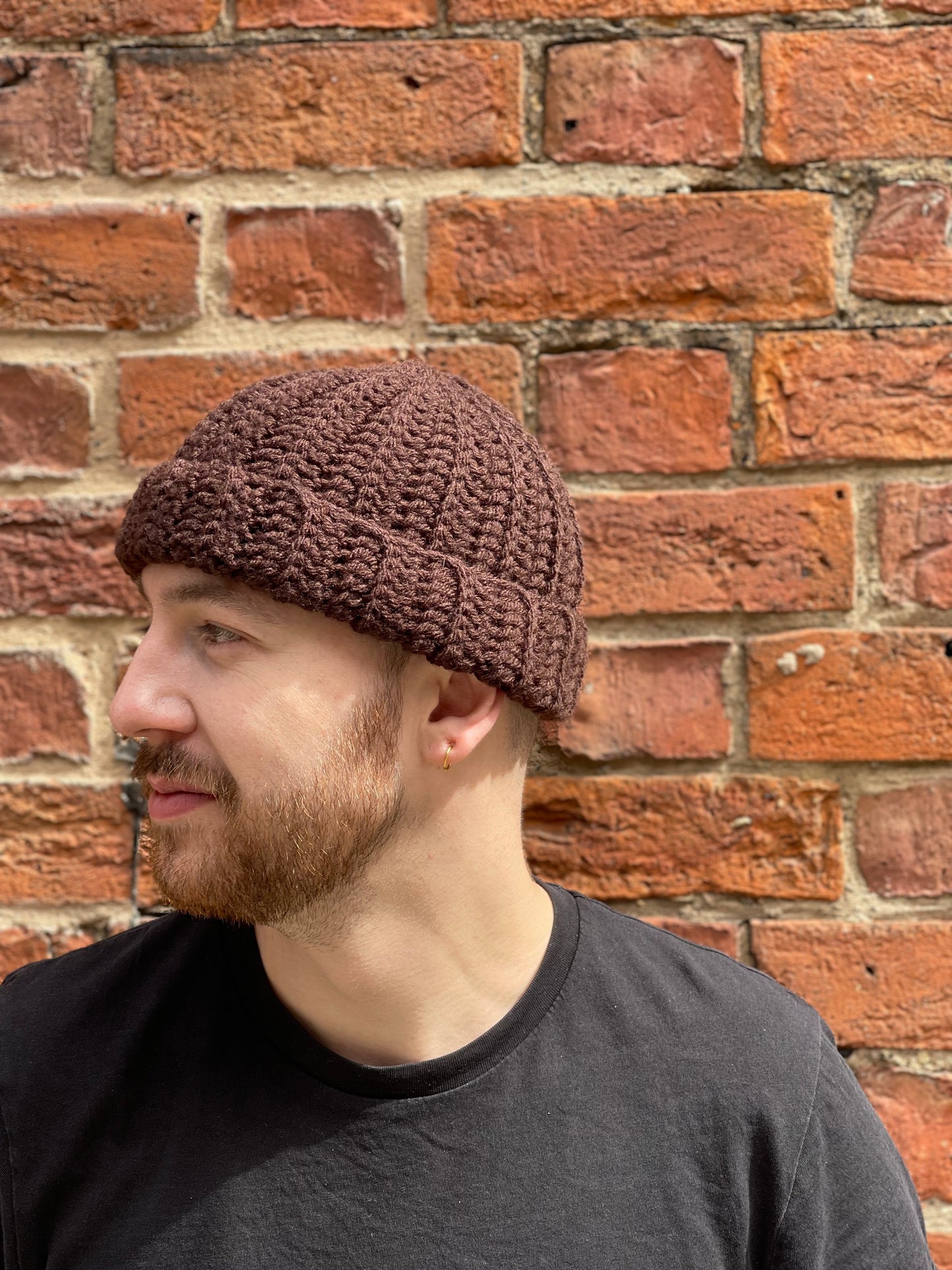 Classic Chunky Crochet Beanie Pattern | PDF