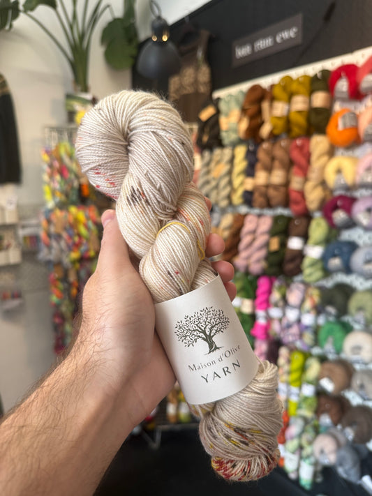 4ply SOCK from Maison d'Olive | Desert Spice