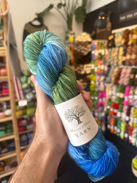 4ply SOCK from Maison d'Olive | Neptunes Garden