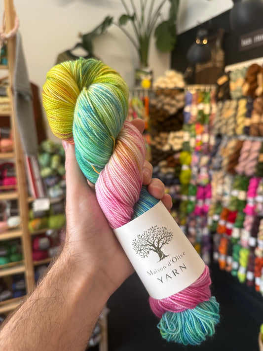 4ply SOCK from Maison d'Olive | Confetti Garden