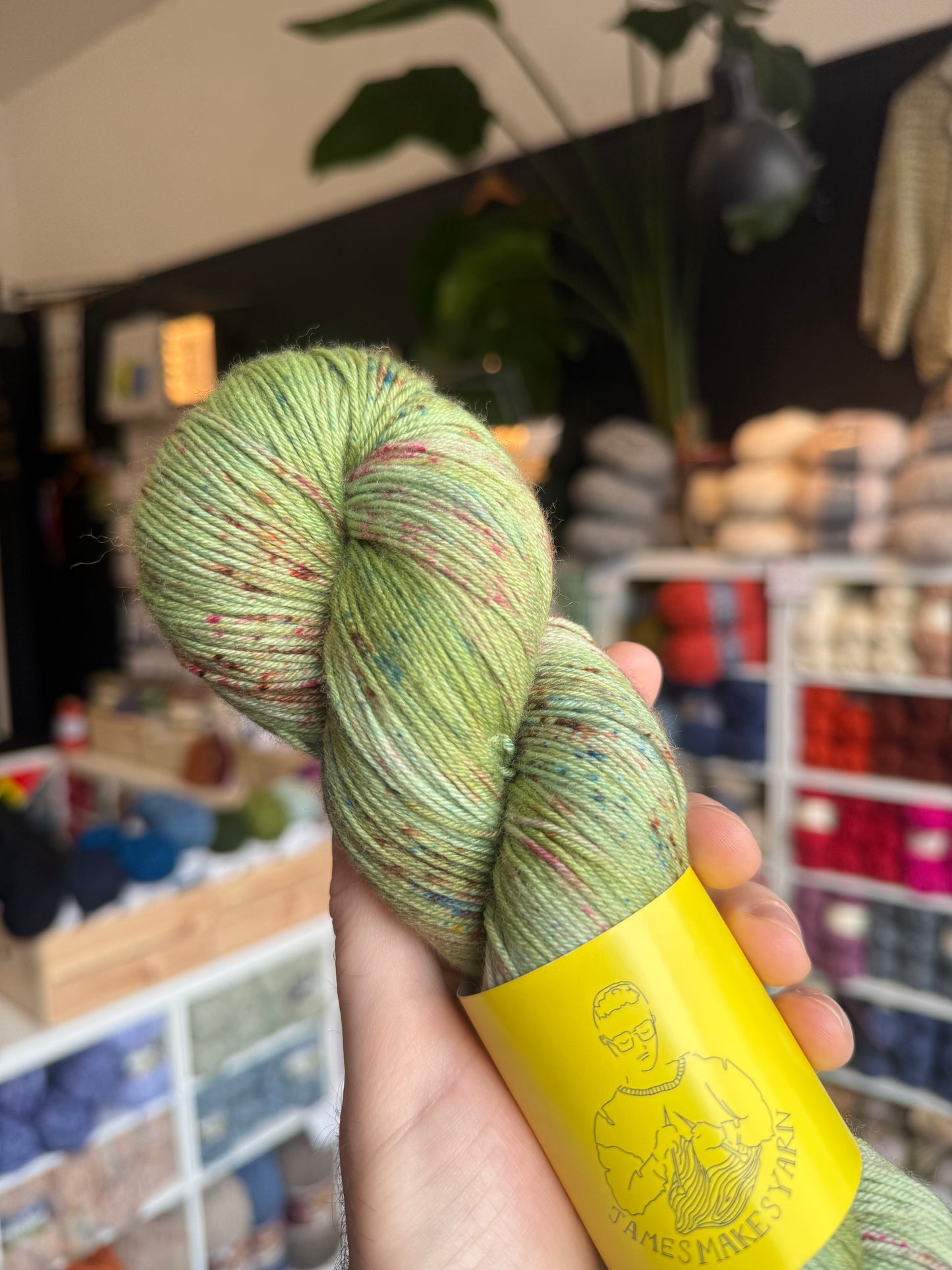 Merino 4PLY sock yarn from James Makes Yarn | Camo Jeans