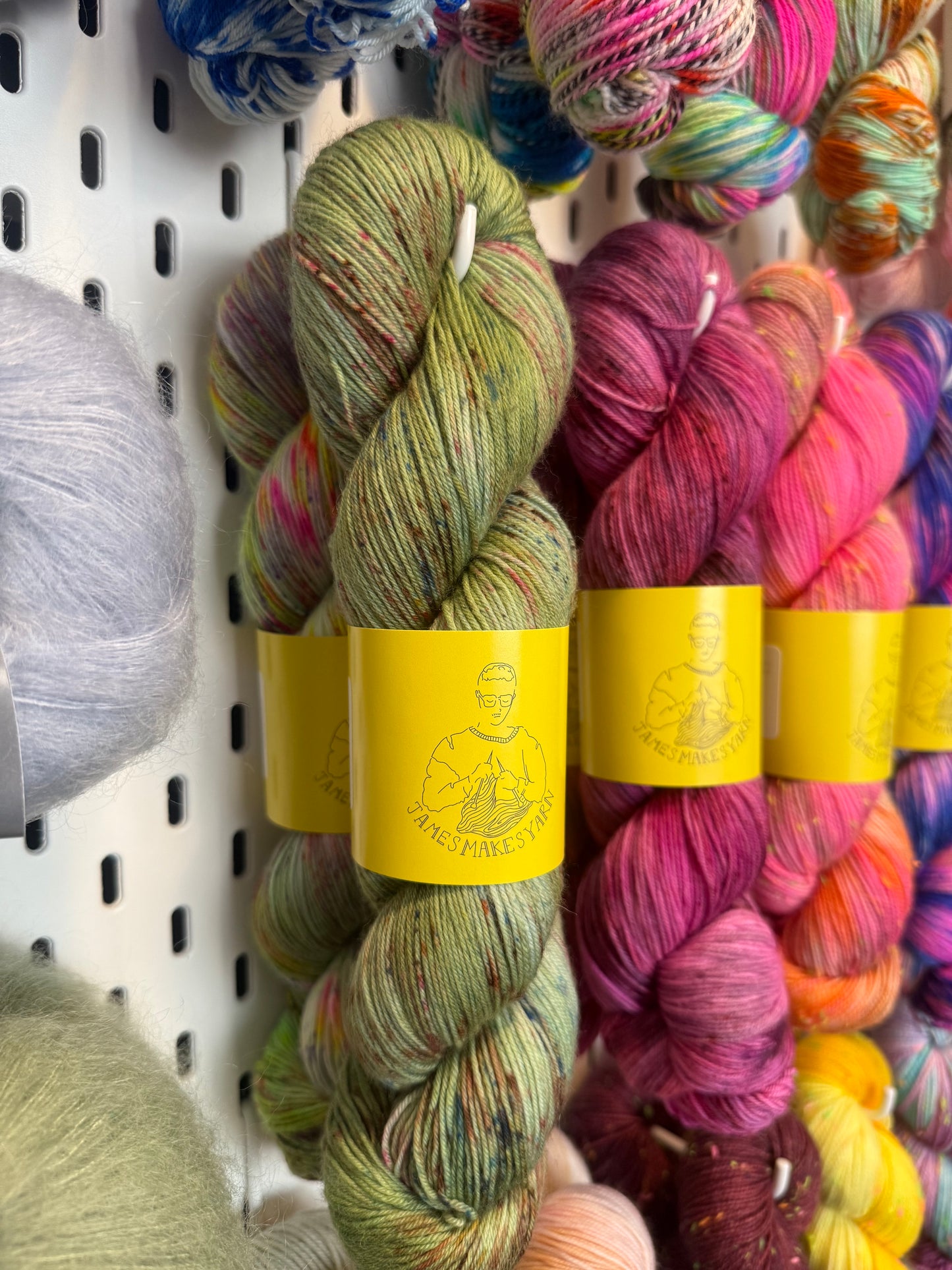 Merino 4PLY sock yarn from James Makes Yarn | Camo Jeans