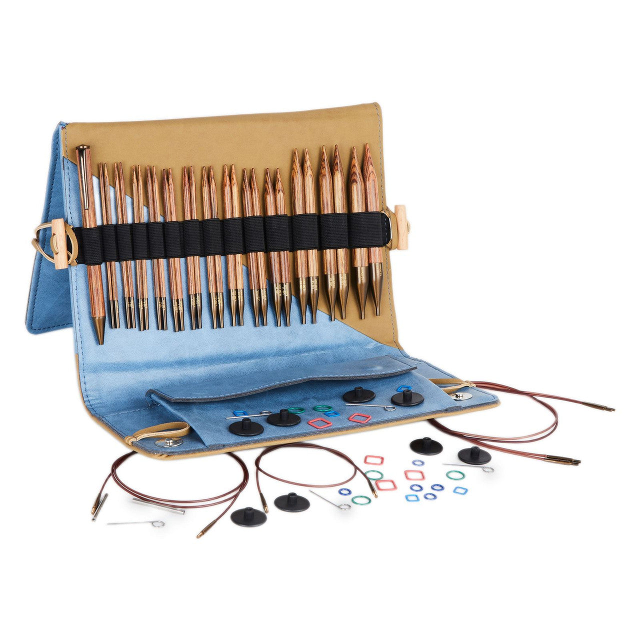 Ginger "Grande set" of Interchangeable circular knitting needle set from KnitPro | PRE-ORDER