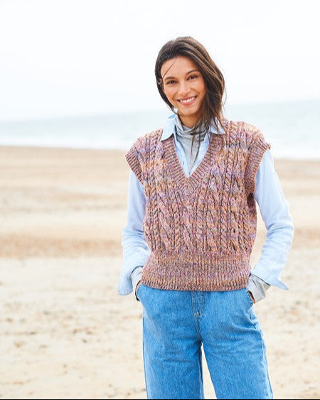 Aran Sweater vest/ tank tops from Stylecraft | 10010