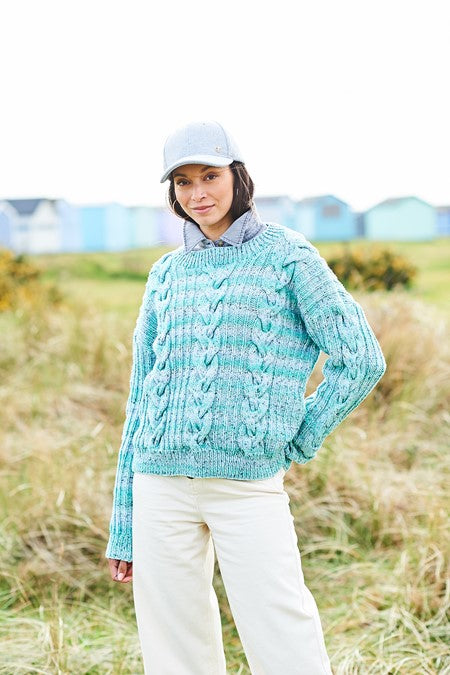 Aran Sweater & tank top patterns from Stylecraft | 10088