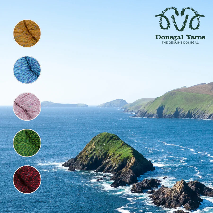 Donegal Twists DK wool from Baa Ram Ewe